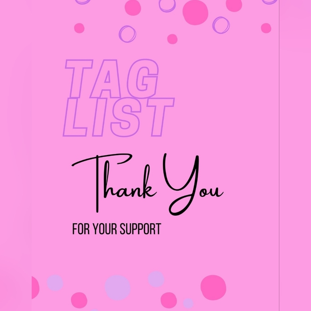 Tag List...